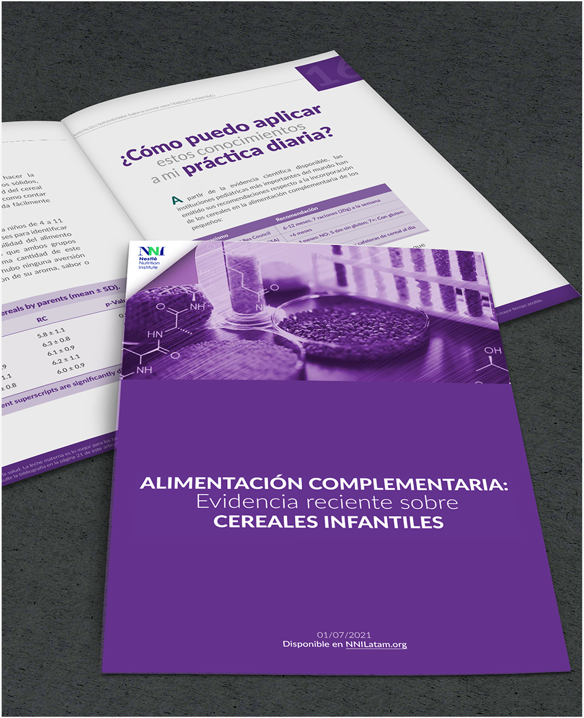 alimentacion complementaria evidencia reciente sobre cereales infantiles