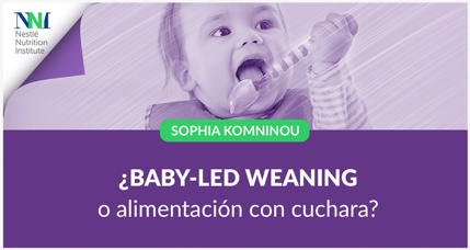 baby led weaning o alimentacion con cuchara