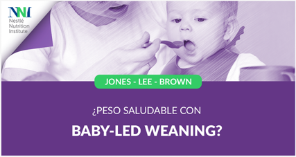 peso saludable con baby led weaning