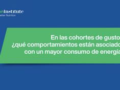 NNIW91 - Comportamiento de alimentación infantil y la ingesta de energía 