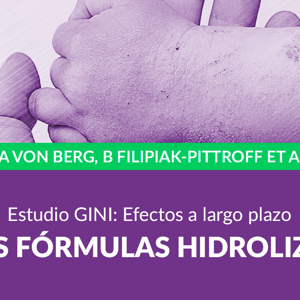 Estudio GINI: Efectos a largo plazo de las fórmulas hidrolizadas