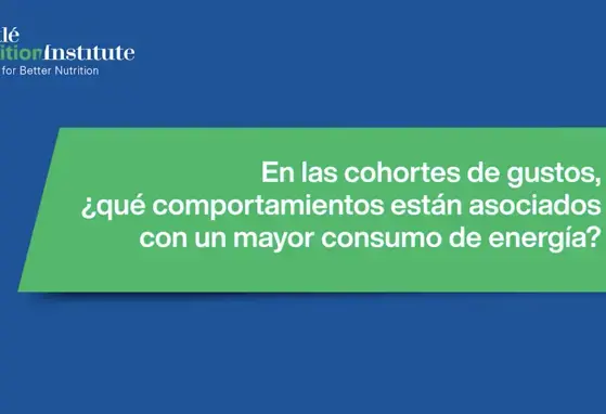 NNIW91 - Comportamiento de alimentación infantil y la ingesta de energía 