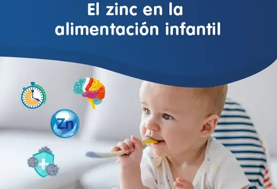 El zinc en la alimentación infantil