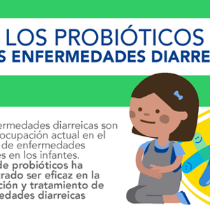 Los probióticos y las enfermedades diarreicas (infographics)