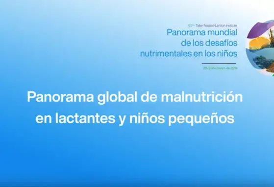 Entrevista con Lynette Neufeld - Cuál es el panorama global de la malnutrición infantil (videos)