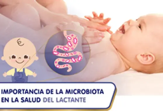 Importancia de la microbiota en la salud del lactante (infographics)