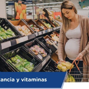 Lactancia y vitaminas (infographics)