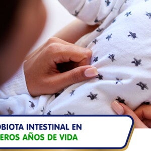 La microbiota intestinal en los primeros años de vida (infographics)