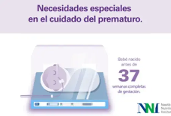 Necesidades especiales en el cuidado del prematuro (infographics)