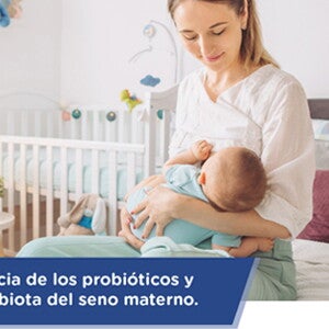 Relevancia de los probióticos y la microbiota del seno materno (infographics)