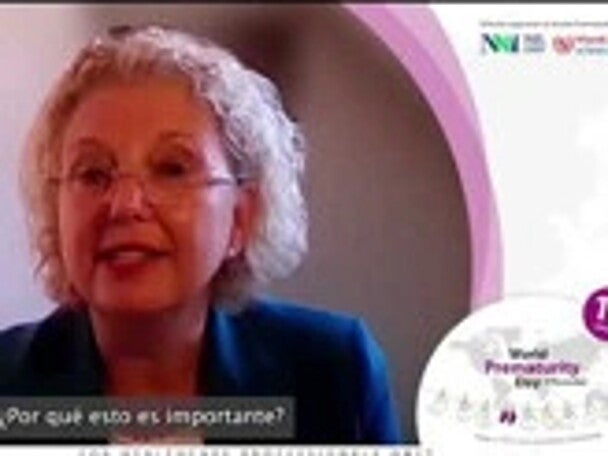 Silkie Mader hablando sobre Pequeñas acciones, gran impacto: Cuidado inmediato piel con piel para todos los bebés